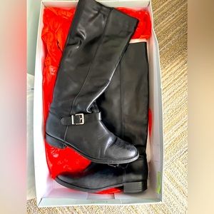 SOLE SOCIETY Black riding Boots